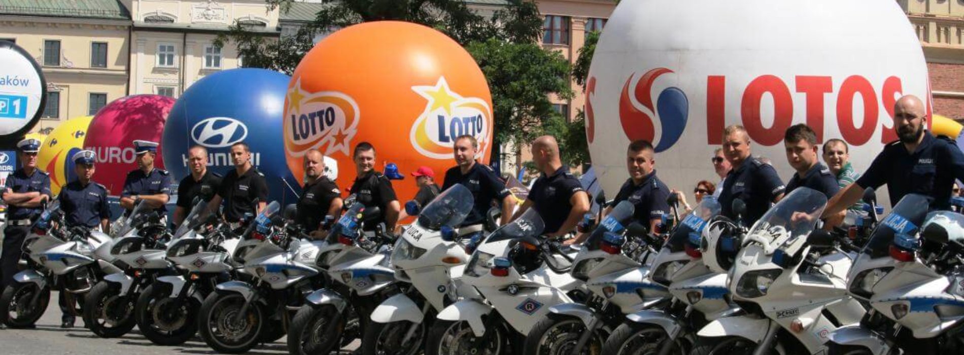 Małopolscy policjanci zabezpieczali „74 TOUR DE POLOGNE UCI WORLD TOUR”